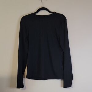 Classic Black Long Sleeve Top
